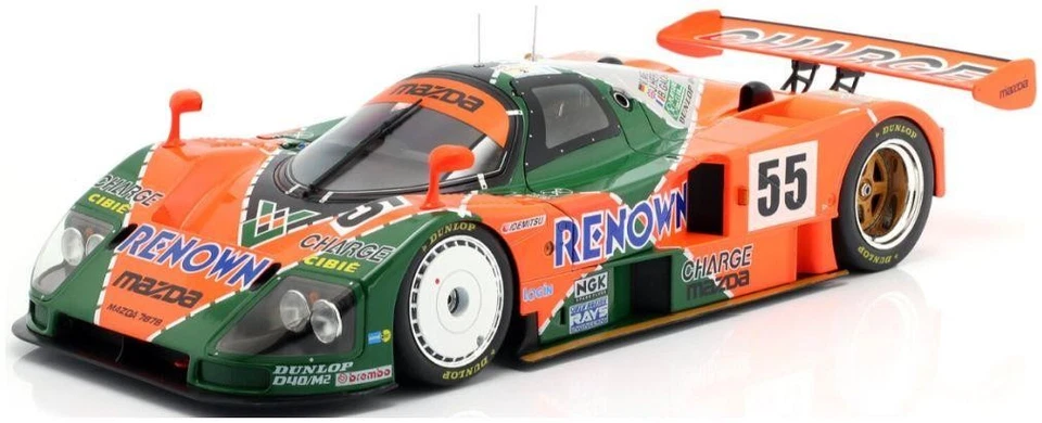 IXO/Werk83 escala 1:12 Mazda 787B #55 ganador 24h Le Mans 1991 Weidler Foto 1 de 2