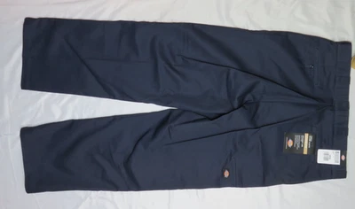 PANTALONES DE TRABAJO DICKIES HOMBRE 38x34 AZUL MARINO SARGA SUELTOS PIERNA RECTA NUEVOS NUEVOS CON ETIQUETAS Foto 1 de 4
