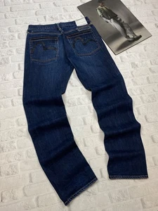 Crazy Vintage Japanese Style Evisu Jeans Slim Fit Size 32 - Picture 1 of 21