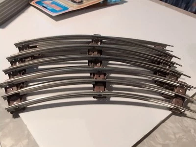 6 Pieces K-Line 027 Gauge Bright Track, And 10 PCs Unmarked Curve Track. Clean. - Image 1 of 4
