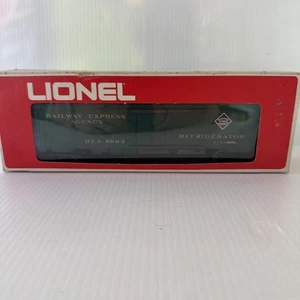 Lionel 6-9863 Railway Express Agency Kühlschrank Boxcar Spur O Güterwagen Neu - Bild 1 von 14