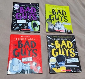 Bad Guys Books by Aaron Blabey Lot Of 4 - Picture 1 of 5