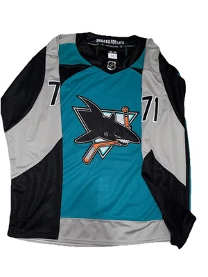 SAN JOSE SHARKS HERITAGE 2.0 FANATICS AUTHENTIC PRO HOCKEY JERSEY SIZE 54 - Image 1 of 4