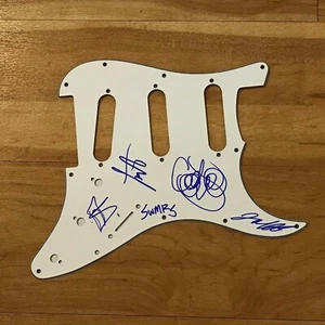 Signed SWMRS Stratocaster Pickguard w/ Exact Proof (Music Autograph NOT Vinyl) - Picture 1 of 8