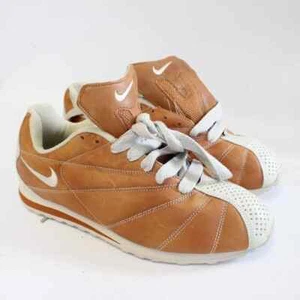 Nike Vintage 2002 Cortez Leather Brown Cream Trainers Sneakers US 9.5 41 UK7 NEW - Picture 1 of 8