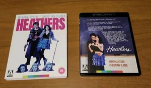 HEATHERS (1988) BLURAY 4K UHD - LIMITED EDITION - ARROW VIDEO - WINONA RYDER - Picture 1 of 3