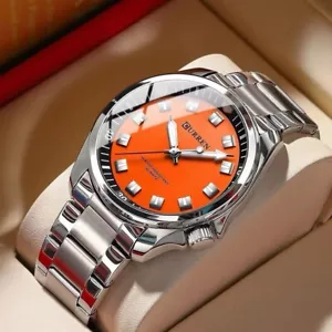 โ๐ผ Men's Business Steel Belt Waterproof Quartz Watch ๐งโจ - Picture 1 of 5