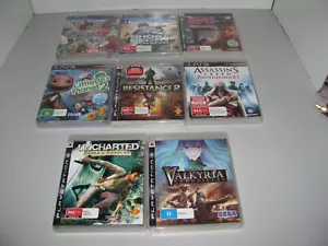 Valkyria-Uncharted-Chost Recon 8 Great PS3 Games All in Great Condition As Shown - Bild 1 von 5