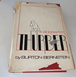 Thurber A Biography By Burton Bernstein 1975 1st edition with dust jacket - Picture 1 of 3