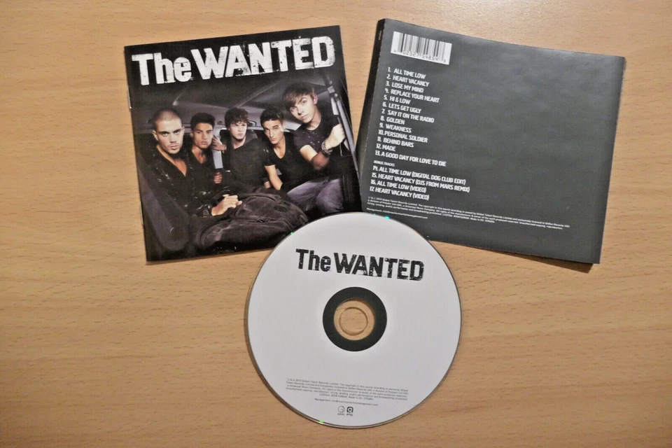 The Wanted - The Wanted. Enhanced video. (2010) CD & Inlays only. No case. Good. - Image 1 of 1