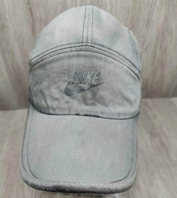 De colección Nike AW84 Sombrero DriFit 5 Paneles Correr Atlético Envejecido Gorra Gris Para Hombre  Foto 1 de 4
