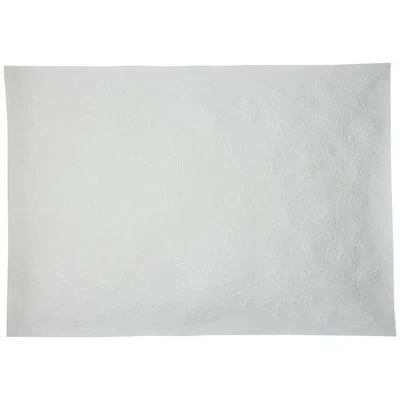 Hoffmaster Straight Edge Placemat 白色 Dubonnet 9.75" L x 14" W | 1000/Case — 第 1/2 张图片