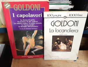 GOLDONI - LA LOCANDIERA + L'ANTOLOGIA DEI CAPOLAVORI - TITOLI NELLA FOTO - Imagen 1 de 1
