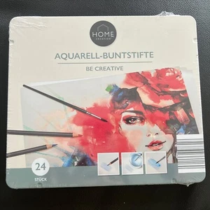 24 AQUARELL -BUNTSTIFTE Set, Neu - Bild 1 von 4