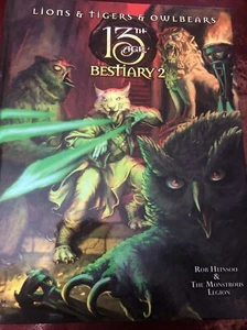 Pelgrane 13th Age Bestiary 2 - Lions & Tigers & Owlbears New - Picture 1 of 2