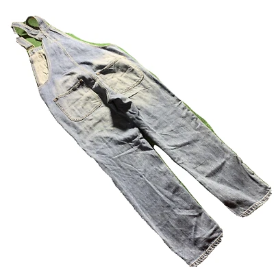 Gap bib overalls Jeans Womens XS Blue Pant Painter Garden Factory Denim Bibs - Image 1 of 4