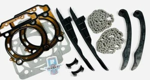 Can Am Outlander 800 Front Rear Cam Chain Guides Timing Guide Both Heads Gaskets - Picture 1 of 4