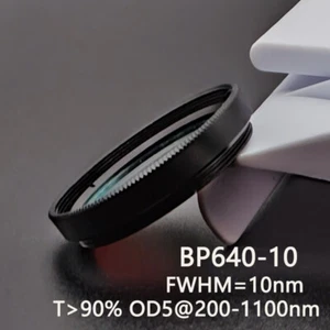 BP640-25.5 27 narrow bandpass filter optical interference filter 10nm OD5 T﹥90% - Picture 1 of 15