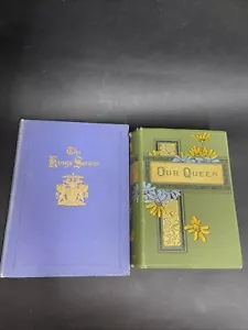 2 Royal biography’s Our Queen Life times of Victoria 1897 & Kings Service 1935 - Picture 1 of 13
