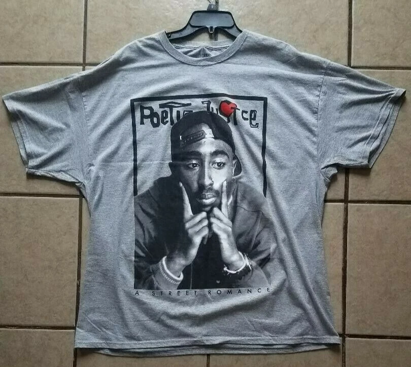 Camiseta Poetic Justice Tupac Shakur 2Pac 3XL Foto 1 de 4
