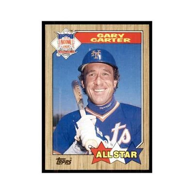 1987 Topps Baseball Card Gary Carter #602 - Image 1 of 3