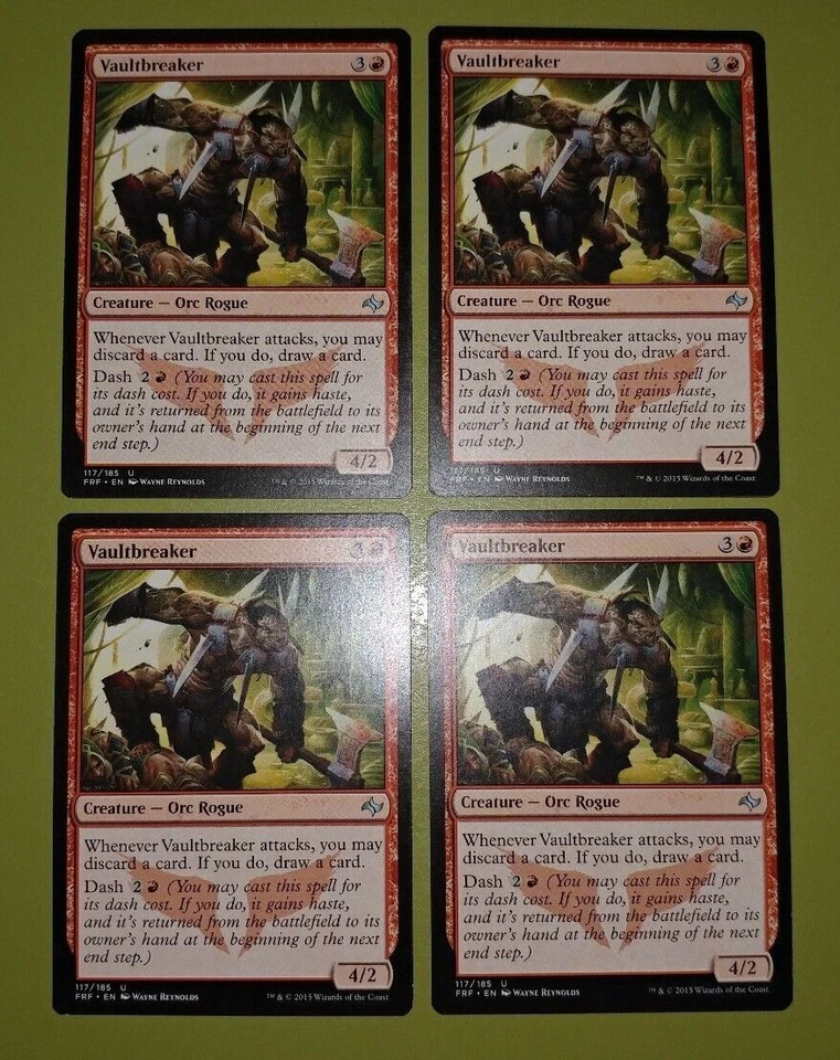 Vaultbreaker x4 Fate Reforged 4x Playset Magic the Gathering MTG - Image 1 of 1