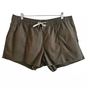 Pantalones cortos vintage Ripstop orégano oscuro verde oliva VUORI VW385 para mujer XL - Imagen 1 de 12