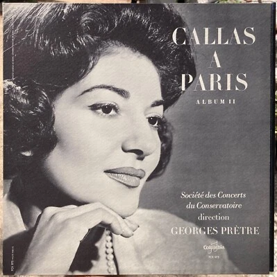 33t Maria Callas - Callas A Paris - Album II - LP - Mono - 1963 - Photo 1/2