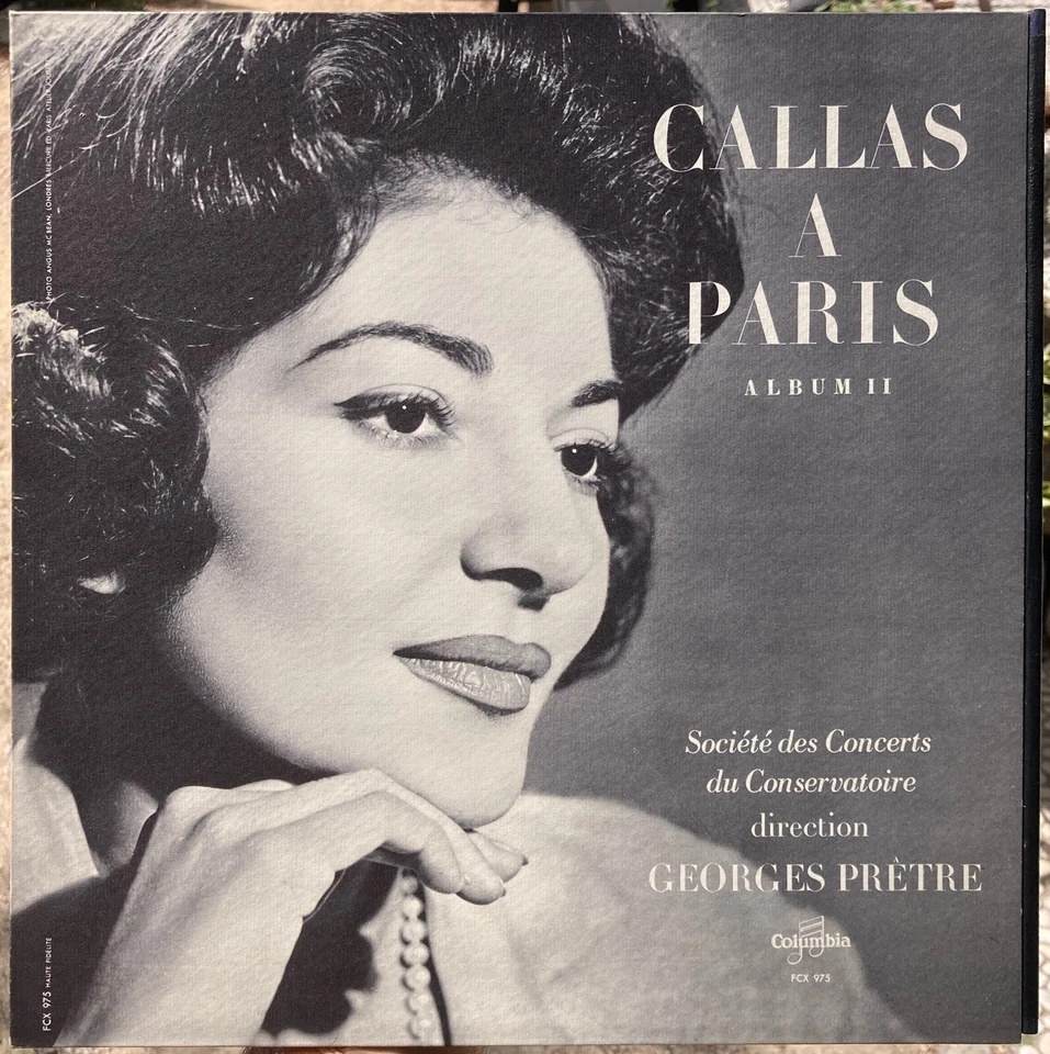 33t Maria Callas - Callas A Paris - Album II - LP - Mono - 1963 - Photo 1/2