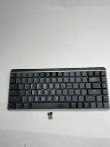 Logitech MX Mini Interruptor Táctil Mecánico Compacto Teclado Inalámbrico con USB - Imagen 1 de 2