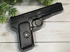 1 Seife in Waffenform-Geschenk für Ihn-Geschenk für Männer-Pistolenseife-Männergeschenk-Militärgeschenk - Bild 1 von 3