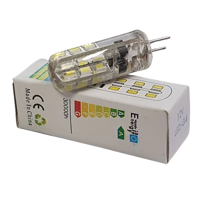 G4 24 LED Corn Capsule AC/DC 12V Cold White Light Replacement Bulb Car Boat - Image 1 of 4