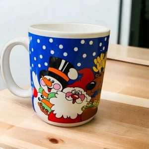 Keramik Weihnachten heißer Kakao/Kaffeetasse - Bild 1 von 1