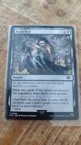 MTG | Nasty End Böses Ende | LORD OF THE RINGS | EN NM - Bild 1 von 1