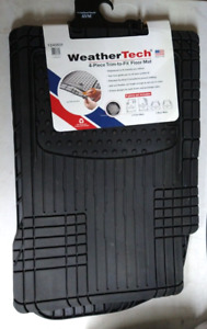 WeatherTech Trim to Fit All Weather Floor Mats - 1240931 - Black - Made In USA