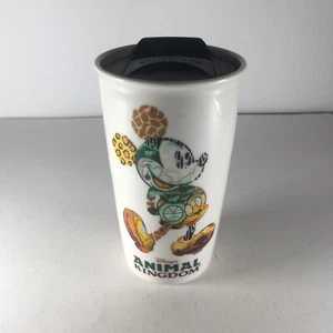 Disney Parks Mickey Mouse STARBUCKS Animal Kingdom Ceramic 12oz tumbler 2017 - Picture 1 of 9
