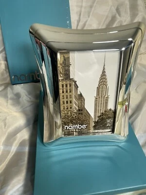 Nambe Portal Picture Frame, 4" x 6”, Vintage and Contemporary Design New - Image 1 of 4