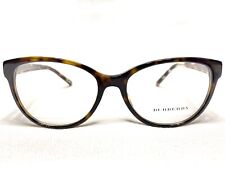 NEW Burberry B2229 3002 Womens Dark Havana Cat's Eye Eyeglasses Frames 52/16~140