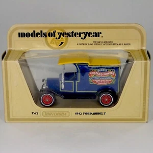 Matchbox Models of Yesteryear Y-12 1912 Ford "Bird´s Custard" OVP - Bild 1 von 10