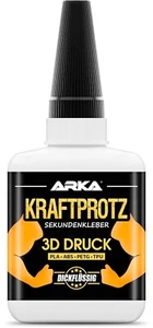 KRAFTPROTZ 50g Dickflüssig 3D DRUCK Sekundenkleber extrastark transp. Wasserfest - Bild 1 von 5