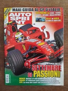 2007 09 10 AUTOSPRINT 10. SEPTEMBER 2007 NR. 36 JAHR XLVI SONDERAUSGABE - Bild 1 von 6