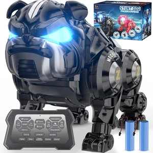 Robot de Control Remoto Juguetes para Perros para Niños, Robot de Acrobacias Programable Recargable Hacer - Imagen 1 de 12