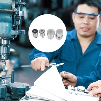 4pcs Snap Button Mold Spring Snap Fastener Die Hand Press Machine Setter - Image 1 of 4