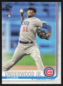 Topps #315 Duane Underwood Jr. 2019 Rookie - Imagen 1 de 2
