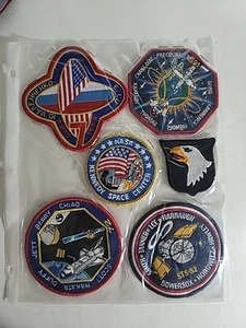 Vintage Space Patches STS-91 STS-72 STS-82 NASA-KSC ENDEAVOR All Stored In Plas - Bild 1 von 7