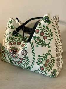 TORY BURCH KERRINGTON LARGE GARDEN PARTY TOTE BAG - Picture 1 of 13