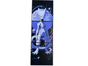200mm x 600mm (8x24") 3D Printed Hueforge Art Pokemon Mewtwo - Picture 1 of 1