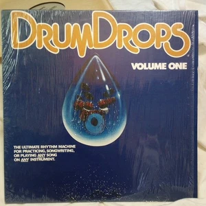 JOEY D. VIEIRA Drum Drops Volume One LP 1978 DAVID CRIGGER Shrink BREAKS - Picture 1 of 6