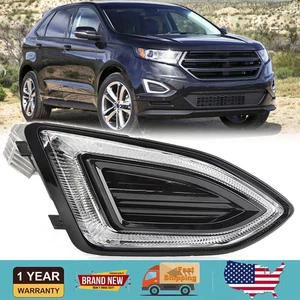 Right Passenger Side Front Fog Lights Bumper LED Lamps For 2015-2018 Ford Edge - Picture 1 of 12