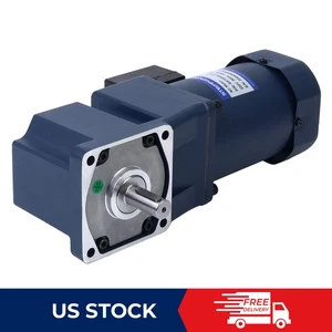 120W 220/380VAC 135RPM 6.2Nm 90mm Right Angle Gearbox 3phase AC Induction Motor - Picture 1 of 10
